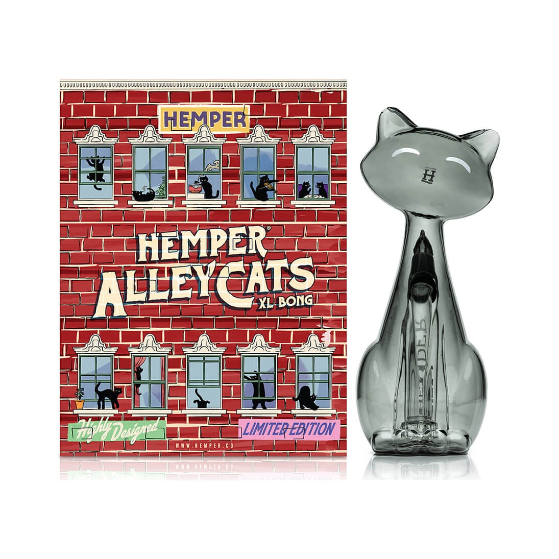 HEMPER Alley Cats XL Bong – Hauptansicht