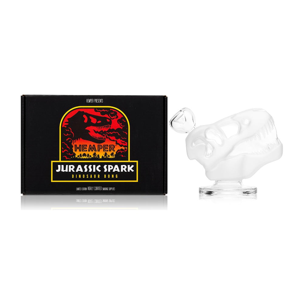 HEMPER Jurassic Spark Dinosaur Skull Bong – Hauptansicht