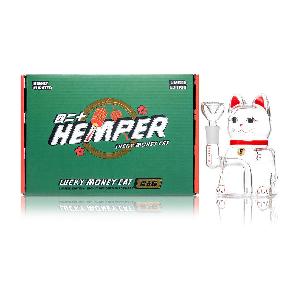 HEMPER Lucky Cat Bong – Hauptansicht