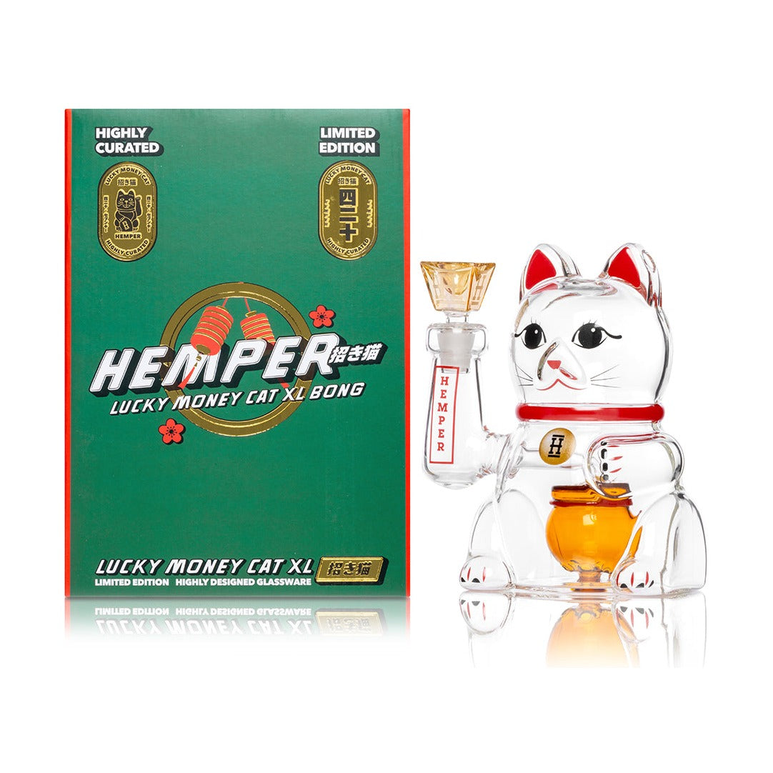 HEMPER Lucky Cat XL Bong – Hauptansicht