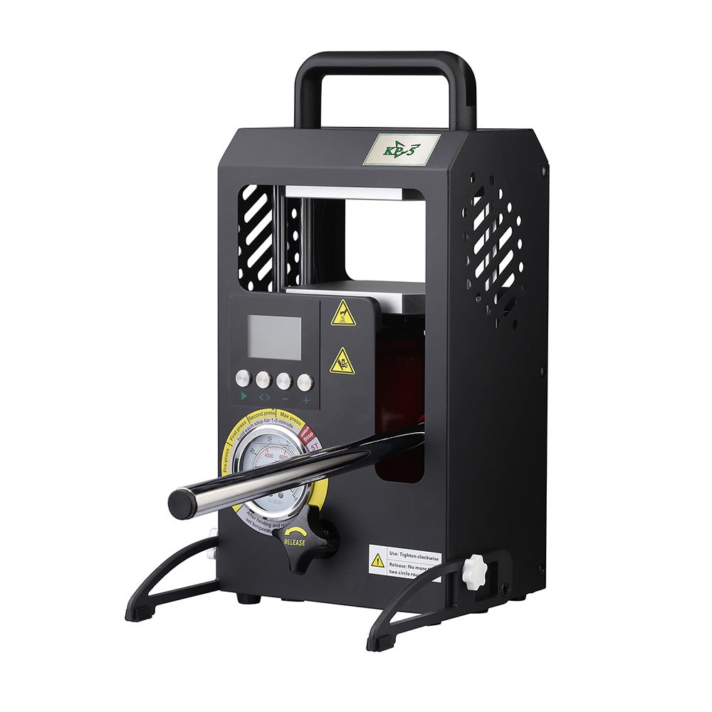 KP-5 Rosin-Presse bis 700 Watt und 5 Tonnen