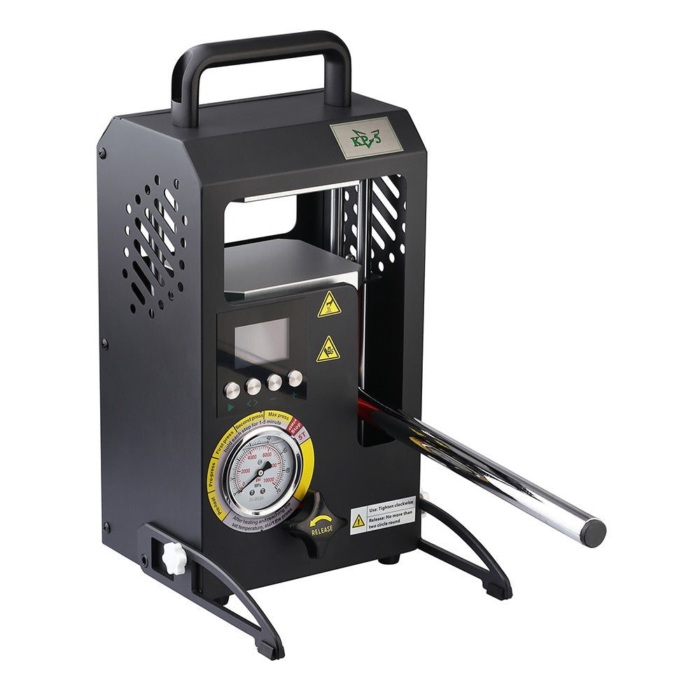 KP-5 Rosin-Presse bis 700 Watt und 5 Tonnen