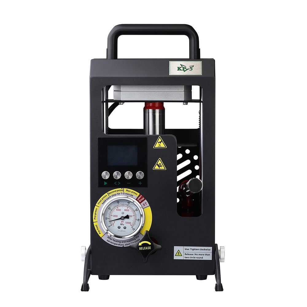 KP-5 Rosin-Presse bis 700 Watt und 5 Tonnen