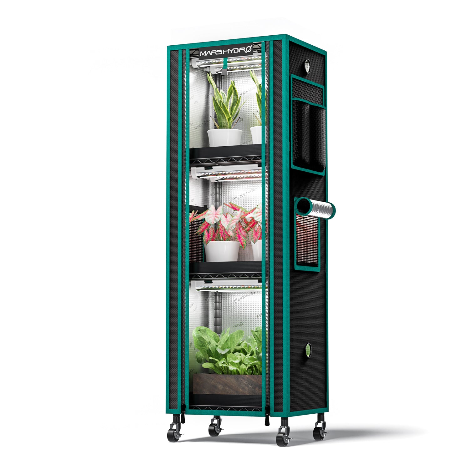 Anzucht/Stecklinge Komplettset (40x30x120 cm) 54 Watt