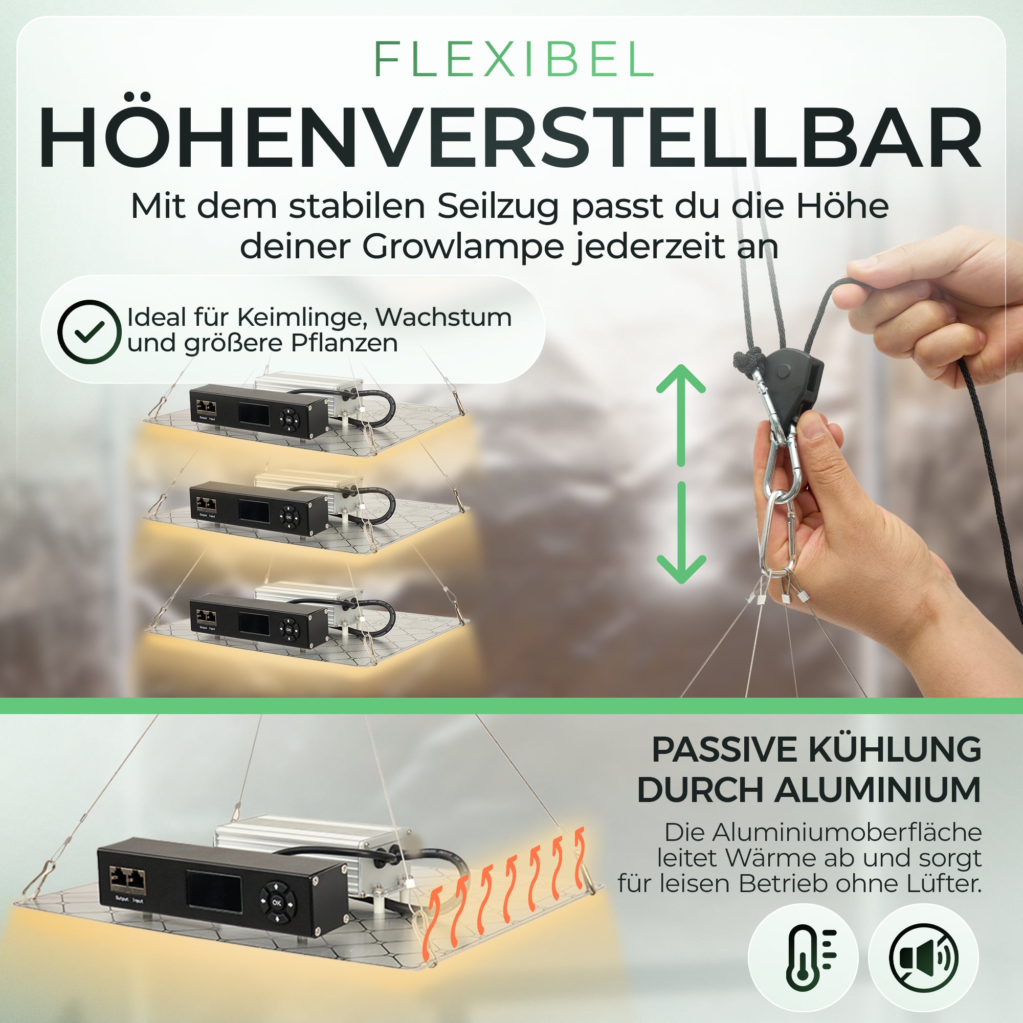 Smart LED 100 Watt mit Klimasensor