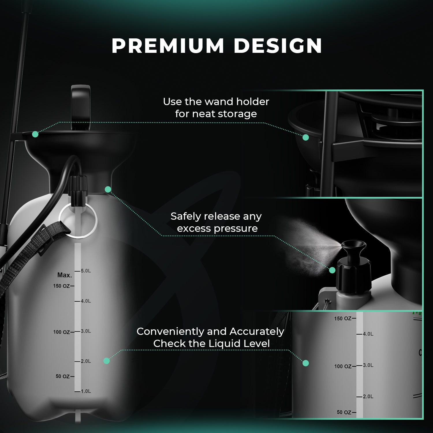 Drucksprüher 5 Liter