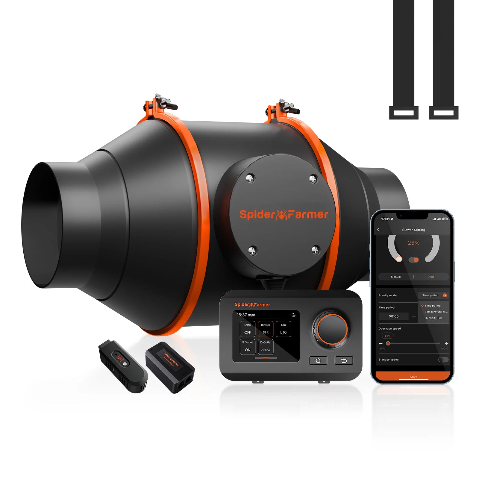 Smarter Abluftventilator mit GGS Controller bis 350 m³/h