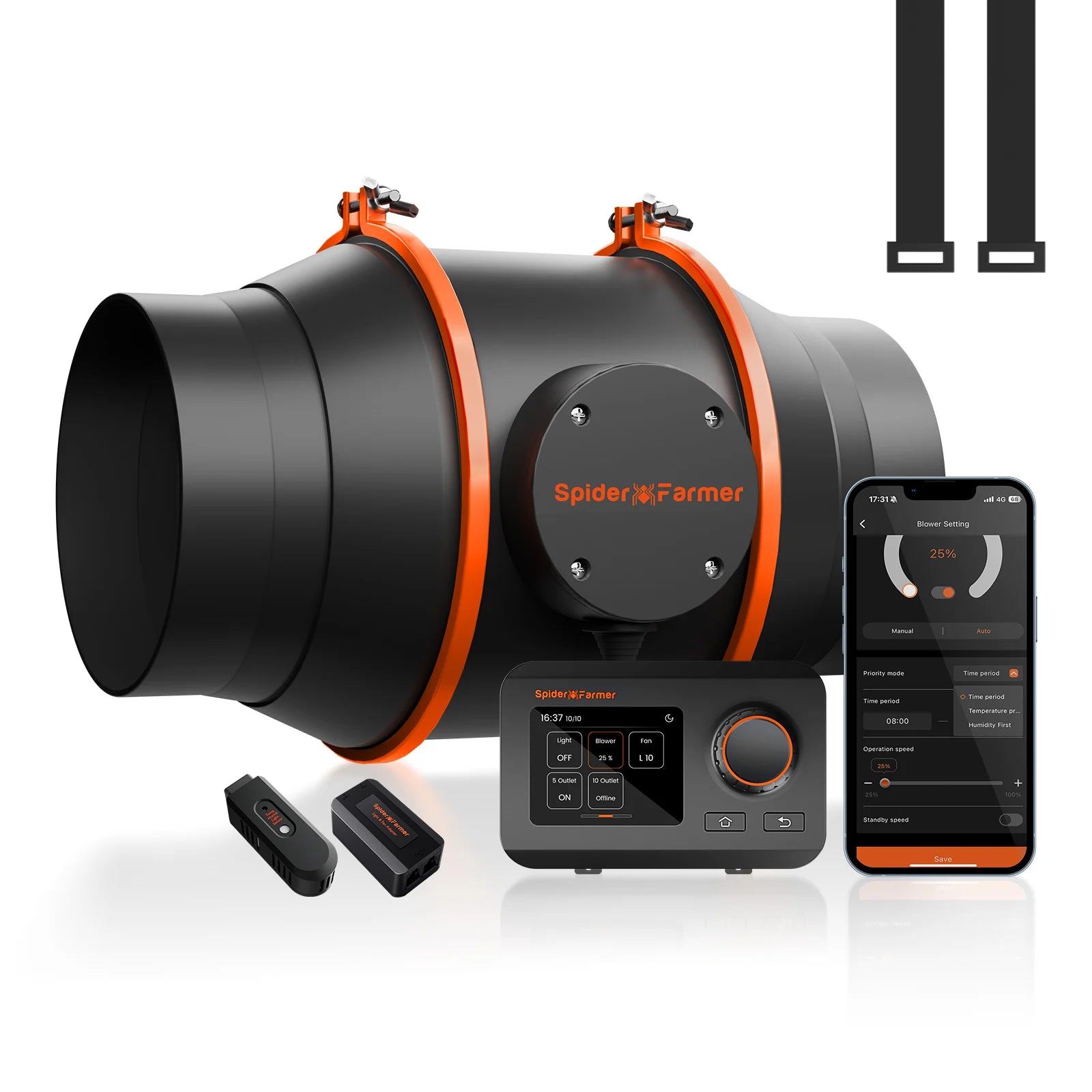 Smarter Abluftventilator mit GGS Controller bis 686 m³/h