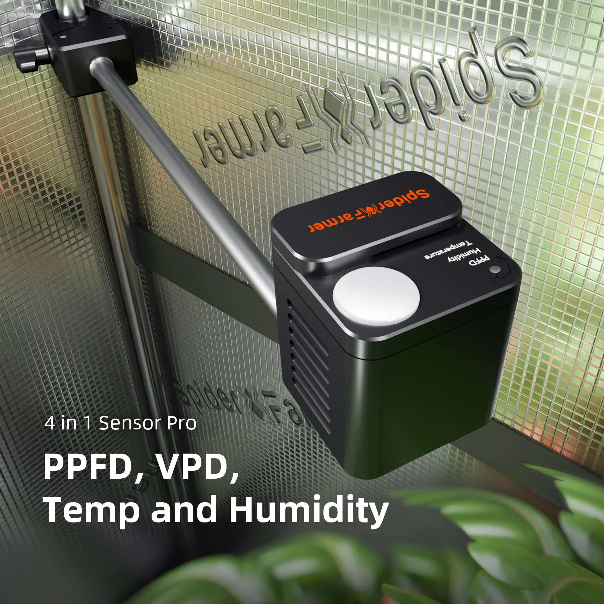 CO2 und PPFD Sensor mit Smart Controller