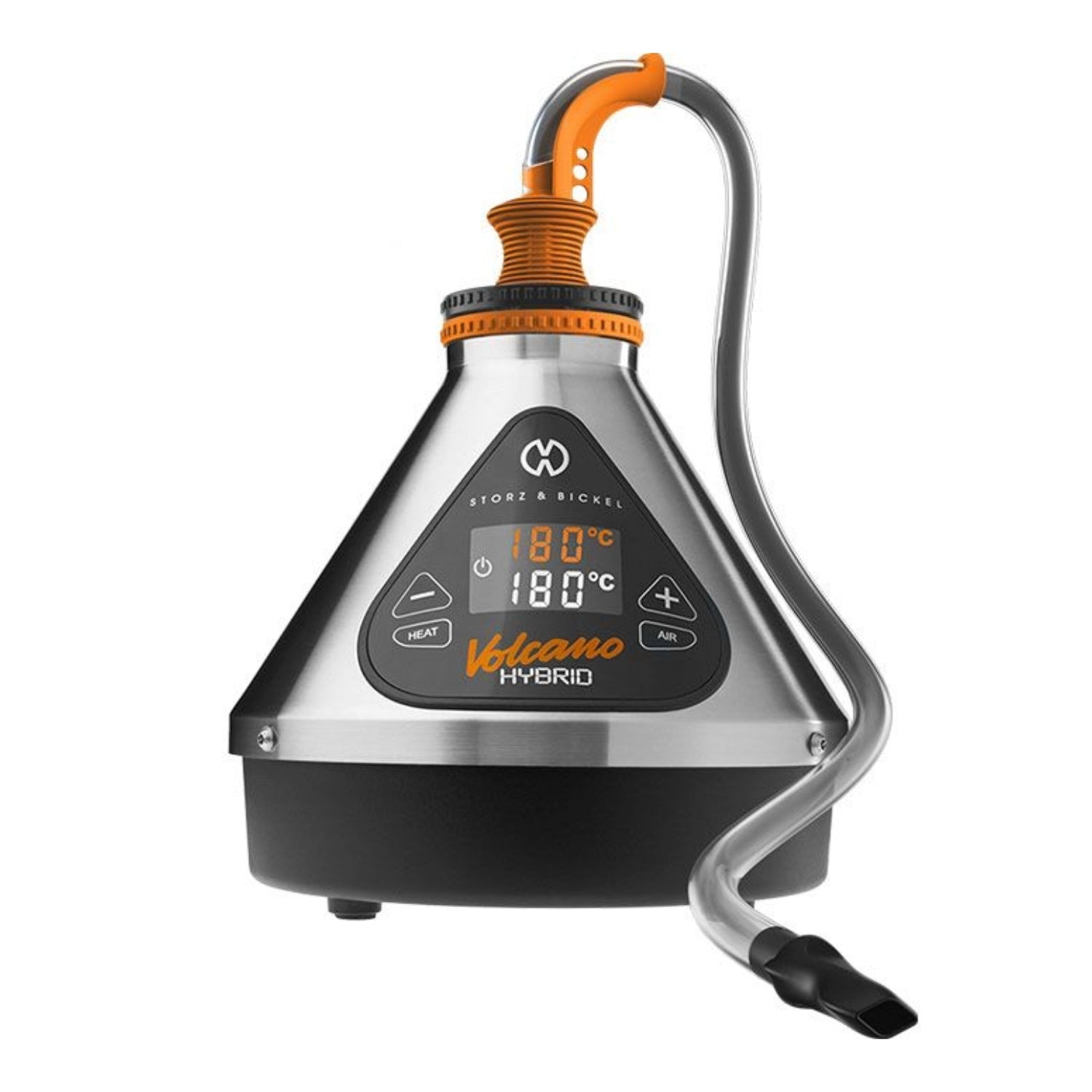 VOLCANO HYBRID SILVER Vaporizer mit Schlauch und Easy Valve Starterset