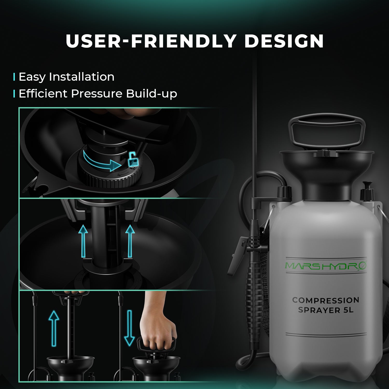 Drucksprüher 5 Liter