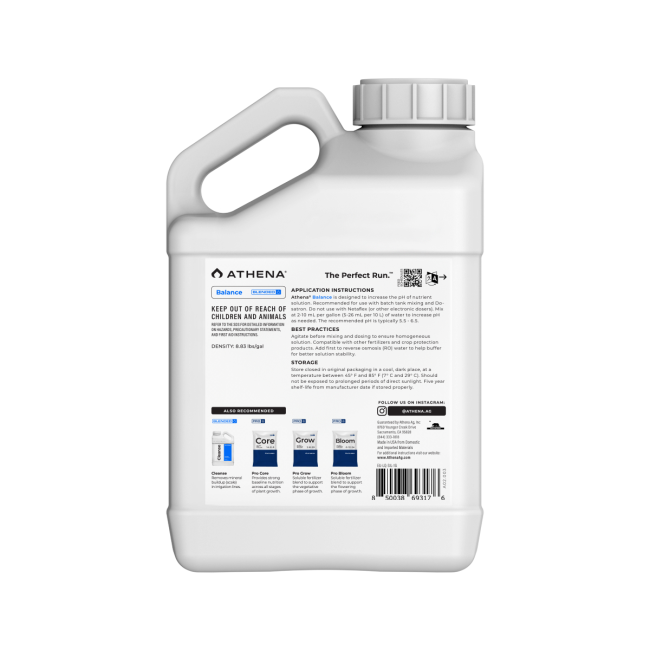 Athena Balance – siliziumbasierter pH-Stabilisator – 3,79 L – Produktansicht 2