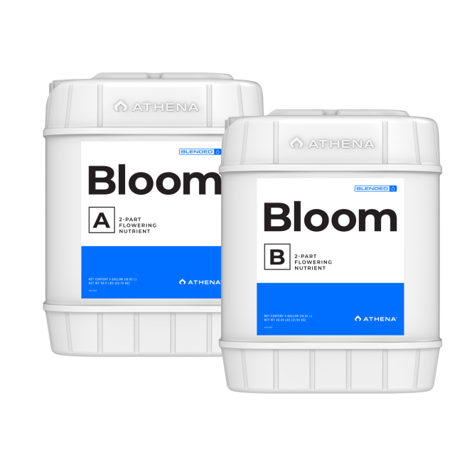 Athena Bloom A+B – 2-Komponenten-Blütedünger – 2 × 18,9 L – Produktansicht 1