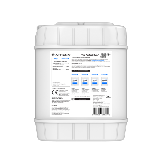 Athena CaMg – Calcium- und Magnesiumzusatz – 18,9 L – Produktansicht 2