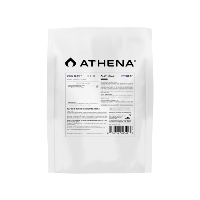 Athena Pro Grow – mineralischer Wachstumsdünger – 11,34 kg (Beutel) – Produktansicht 2