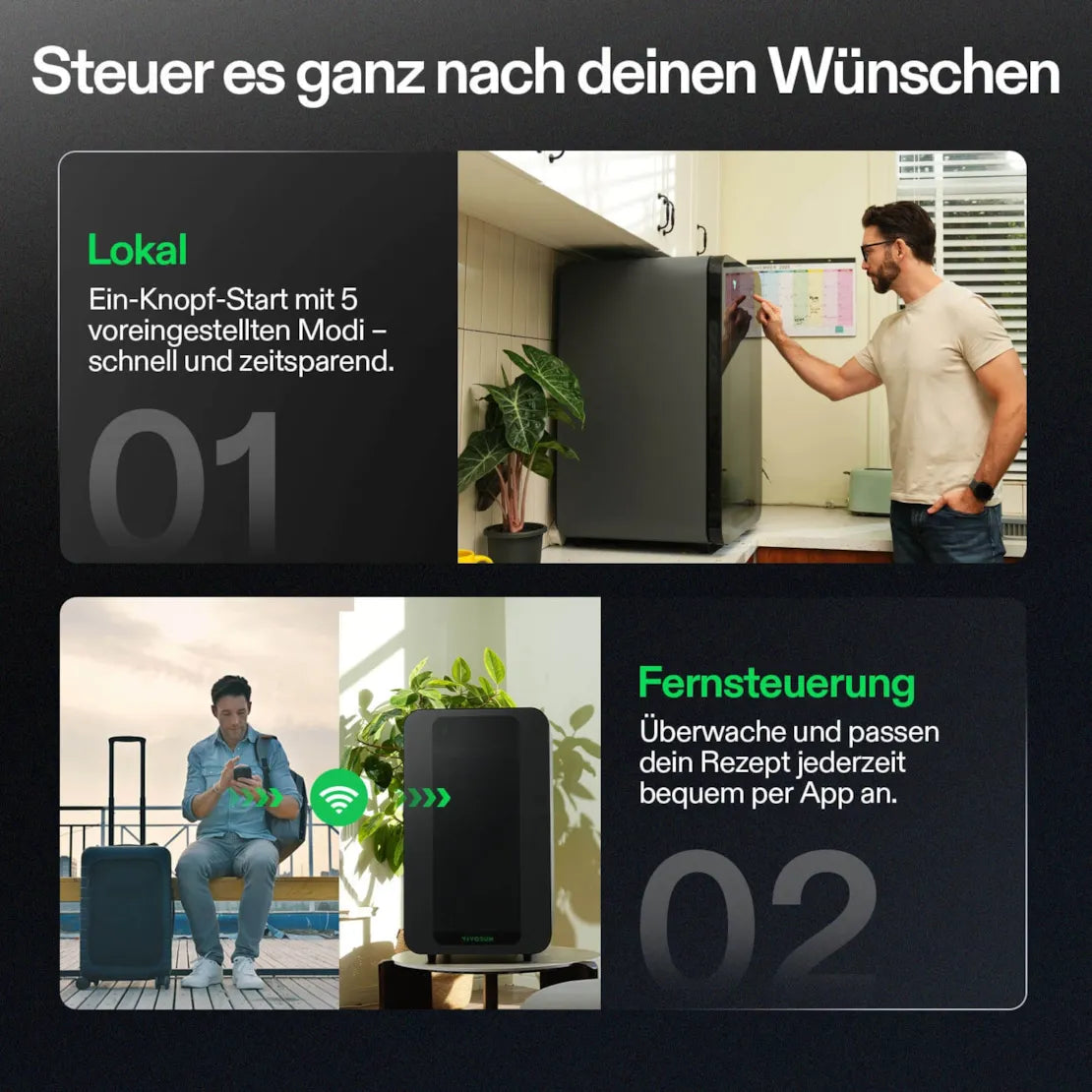 VCure Smart Post-Harvest Box für automatisches Trocknen & Aushärten 90 L