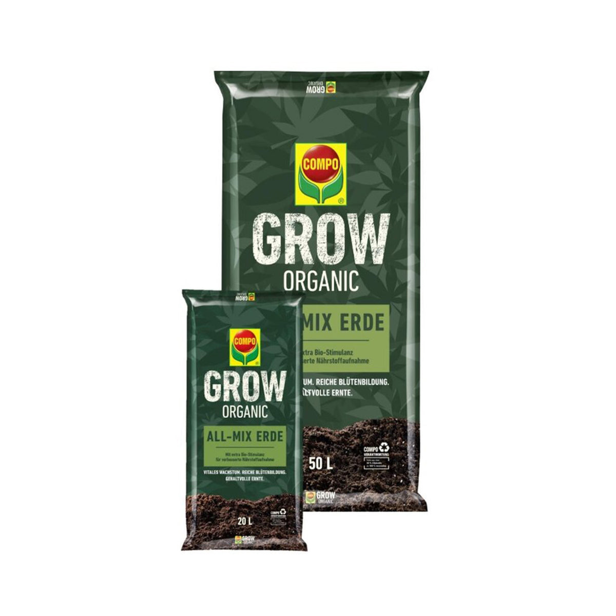compo grow organic erfahrungen COMPO Grow Organic All-Mix - Hochwertige, stark vorgedüngte Spezialerde
