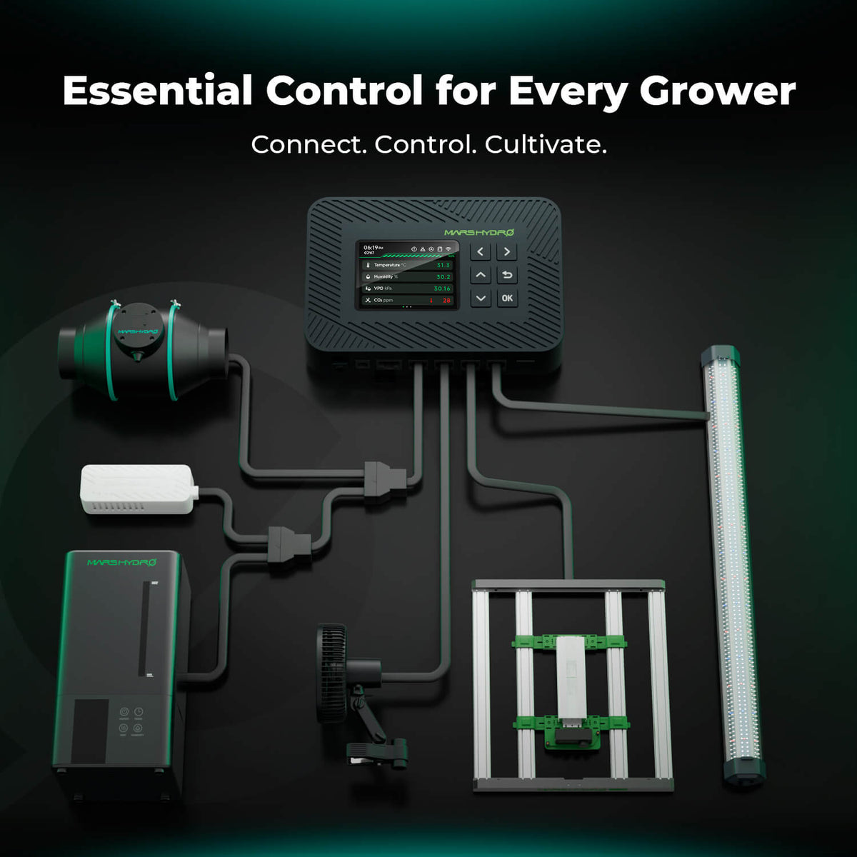 Mars Hydro FC1500 – iControl-Verbindung