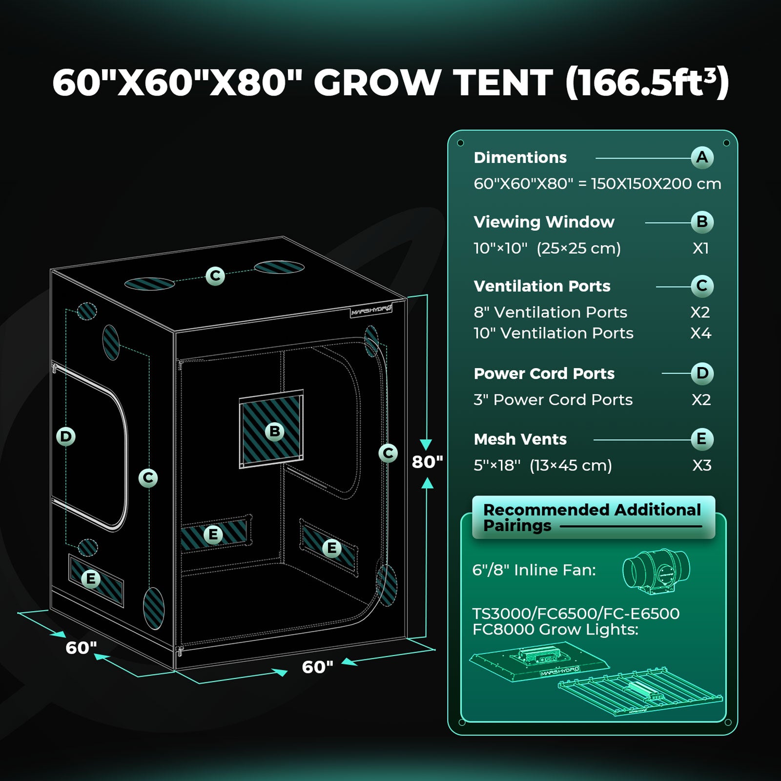 Growbox (150x150x200 cm)