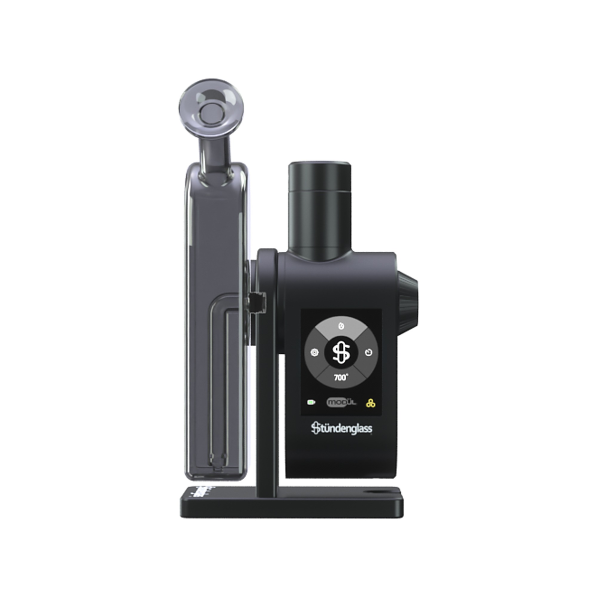 Stündenglass Modül Dok Deluxe Travel Set graues Glas – Ansicht 3