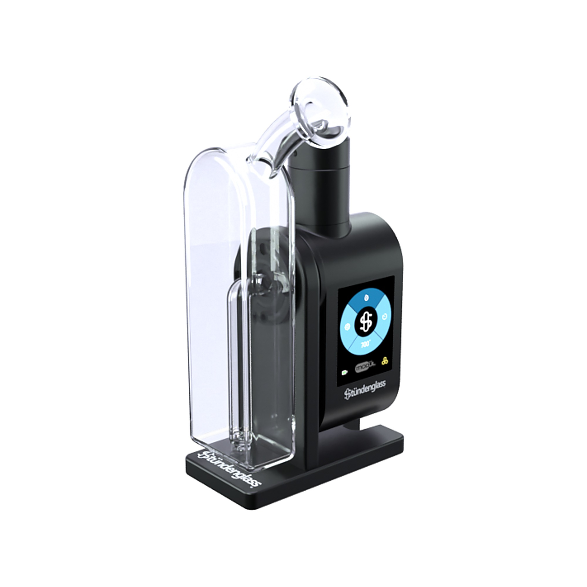 Stündenglass Modül Dok Deluxe Travel Set transparentes Glas – Hauptansicht