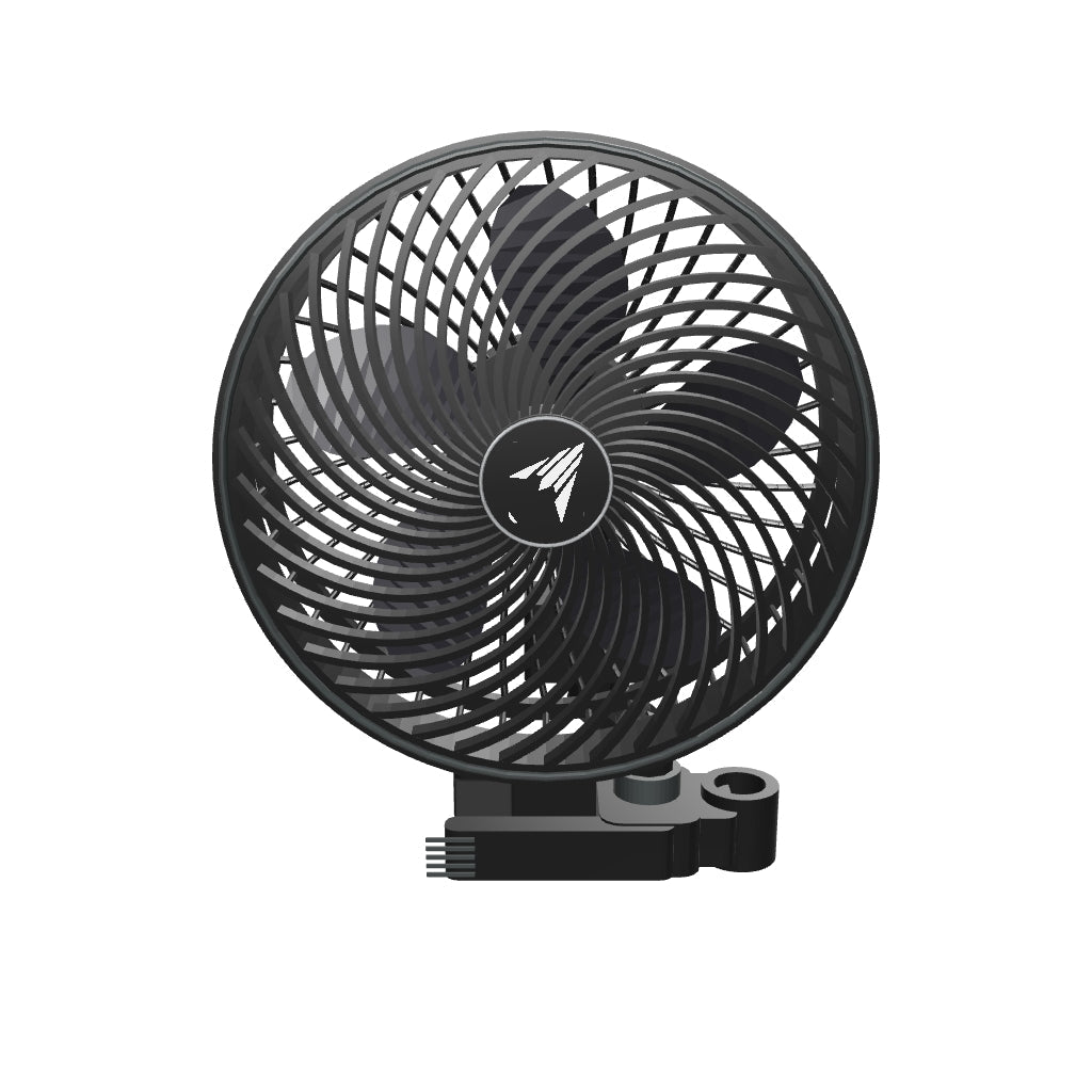 AC Infinity CLOUDRAY S6 smarter Clipventilator Ø 15 cm – 3D-Modell