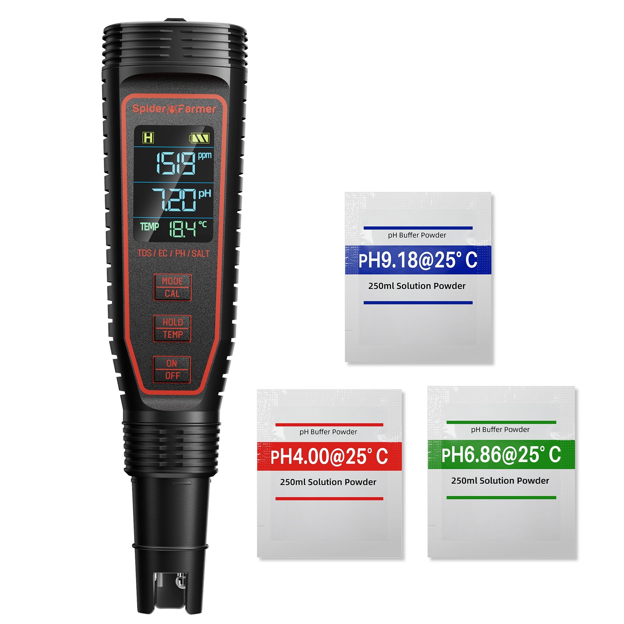 5-in-1 pH-EC Messgerät