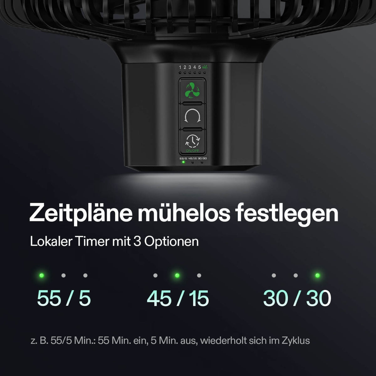 VIVOSUN AeroWave E6 Gen2 smarter Clipventilator 150 mm – Galerie 4