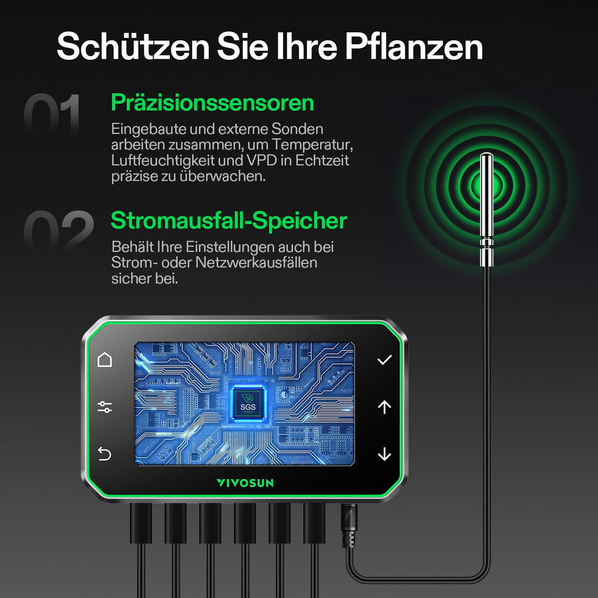 VIVOSUN AeroZesh T8 Smart Abluftset Pro 20 cm mit GrowHub E42A+ – Galerie 6