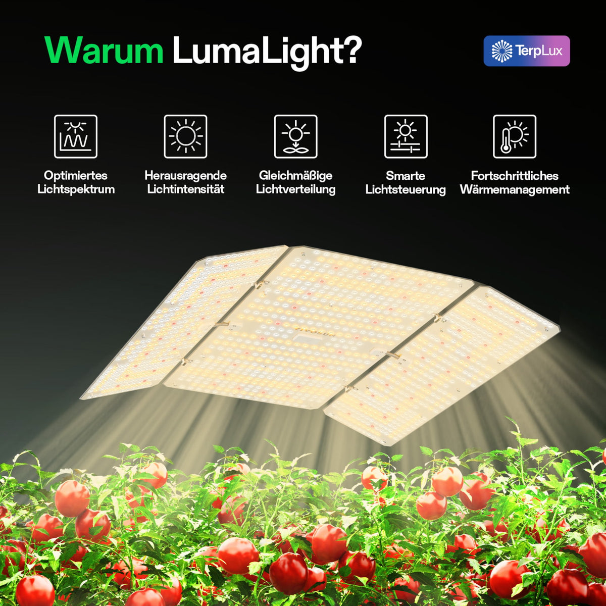 VIVOSUN LumaLight 400W LED Pflanzenlampe – Galerie 2