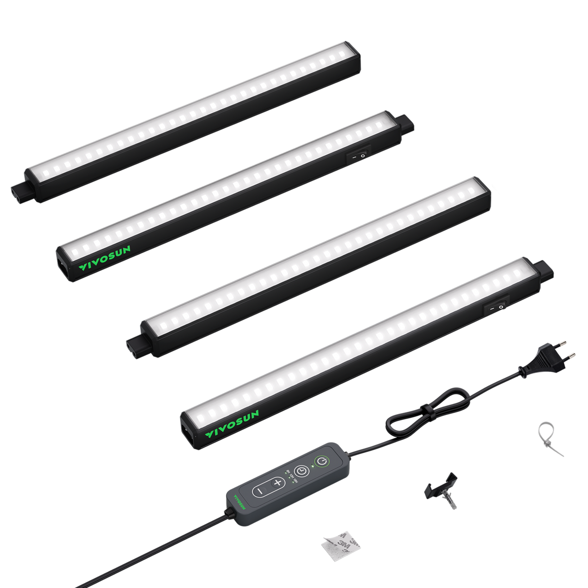 VIVOSUN T5 Linear 28W LED Pflanzenlampe 30 cm (4er-Set) – Galerie 1